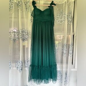 Dark Green Maxi Dress